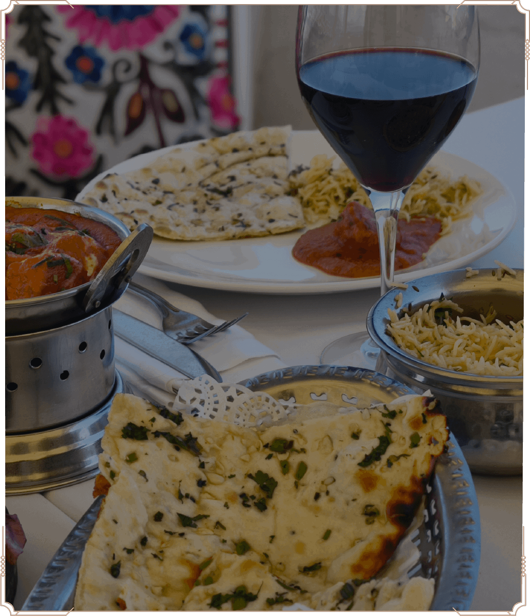 Plato de cocina india de Crown of India en Altea